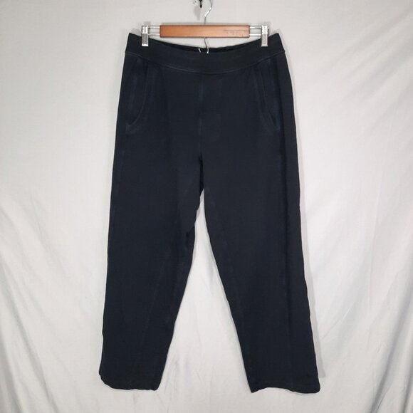 Lululemon Pants Mens Size Large Black City Sweat Jogger Stretch Sweatpants - Picture 1 of 13